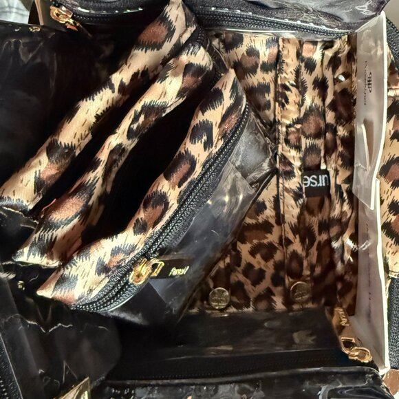 Pursen Jewelry Case Tiara Vacationer Cheetah Brand New - Picture 8 of 15